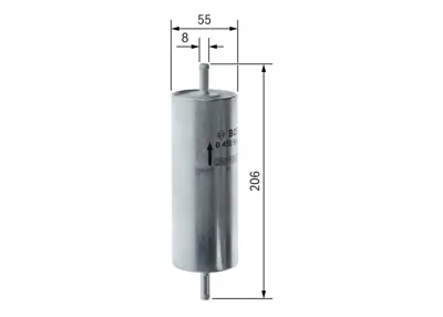 BOSCH 0450905901 Yakıt Filitresi Bmw M20 M40 M42 M43 M70 E30 E32 E34 E36 13321702632