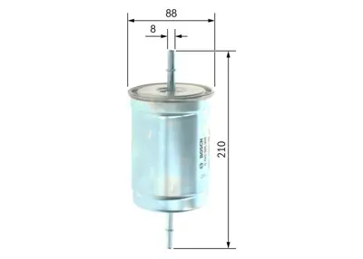 BOSCH 0450905908 Volvo Yakıt Filitresi - S 40 I 1.6,S40 I 1.8,- 2.0 - I T4 1.9  T4 2.0  S60 I 2.3, Xc70 (295) 2.5 T Xc 30818e007