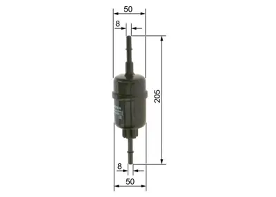 BOSCH 0450905926 Yakıt Filitresi 1140129, 2S6J9155AA, 2S6Z9155A, 2S619155AB, 2S699155AB, 2208333, D35013480, GFI55333, 1S619155AB, D35013Z40
