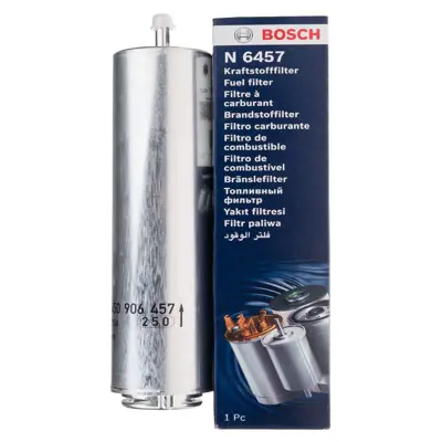 BOSCH 0450906457 Yakıt Filitresi Bmw E81 E87 E46 E60 F10 E65 F01  X3 E83  X5  E70 F15  X6 E71 F16 13327811227