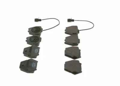 BOSCH 0986424689 Dısk Balata A8 4.2 Quattro 06.1994 - 05.1999  A8 4.2 Quattro 05.2000 - 09.2002  S4 2.2 Qua (Bae) 4A0698151D, 4D0698151S
