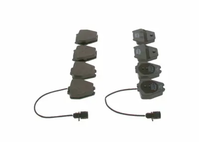 BOSCH 0986424689 Dısk Balata A8 4.2 Quattro 06.1994 - 05.1999  A8 4.2 Quattro 05.2000 - 09.2002  S4 2.2 Qua (Bae) 4A0698151D, 4D0698151S