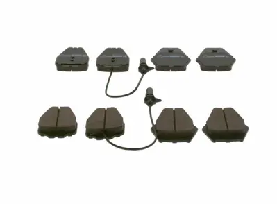 BOSCH 0986424690 On Fren Balatası Fıslı Audı A4 S4 Quattro 97>01 A4 A6 2.7 T 2.7 T Quattro 99>05 3D0698151B