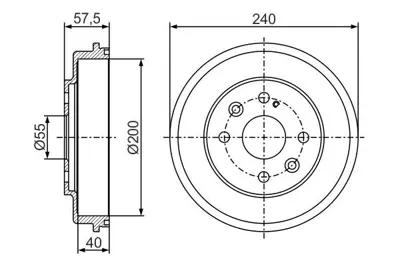 BOSCH 0986477281 Fren Kampanası DF7126251