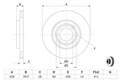 BOSCH 0986478621 Ön Fren Aynası Polo 95-01 Lupo 98-05 Arosa 1.0ie.3ie-1.4ie-1.6ie-1.7sdı-1.9sdı 239x18x4dlxhavalı (2 Ad) 6N0615301C, 6N0615301F, JZW615301L, 6NO615301C, 1H0698151A, 1H0698151B, 6N0698151, 6N0698151C, 6N0959151, 6NO698151