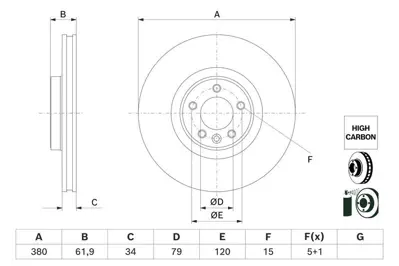 BOSCH 0986479B18 Fren Aynası LR016176