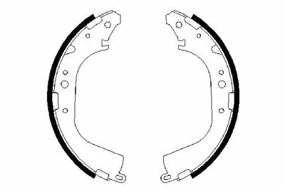 BOSCH 0986487354 Pabuç Balata Toyota Land Cruıser 0449560010, 0449560011, 0449560031