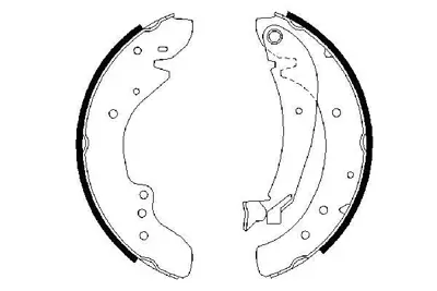 BOSCH 0986487521 Arka Fren Pabuclu Balata Boxer (1400 Kg) Jumper (1400 Kg) Ducato 1400 Kg 4241H4