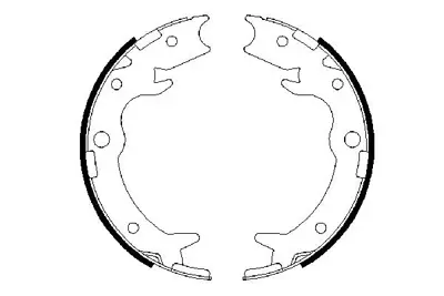 BOSCH 0986487686 El Fren Balatası 43053S47E50