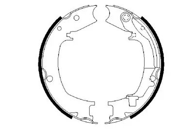 BOSCH 0986487711 Fren Balatası Arka 583502EA10