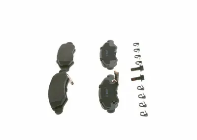BOSCH 0986494458 On Fren Balatası Agıla 1.0 1.2 1.3 Cdtı 00> Suzukı Wagon R+1.3 4wd 00> 1605976