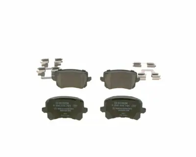 BOSCH 0986494731 Fren Balatası Arka 1K0698451H, 3C0698451, 3C0698451B, 3C0698451D, 4F0698451A, 4F0698451B, 4F0698451D, 4F0698451E, 5N0698451, 8E0698451F