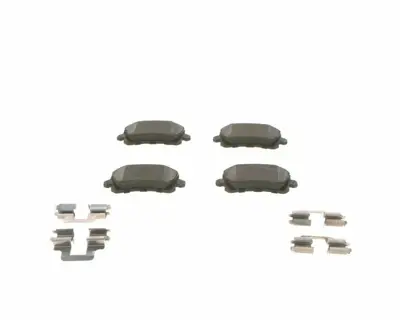 BOSCH 0986494731 Fren Balatası Arka 1K0698451H, 3C0698451, 3C0698451B, 3C0698451D, 4F0698451A, 4F0698451B, 4F0698451D, 4F0698451E, 5N0698451, 8E0698451F