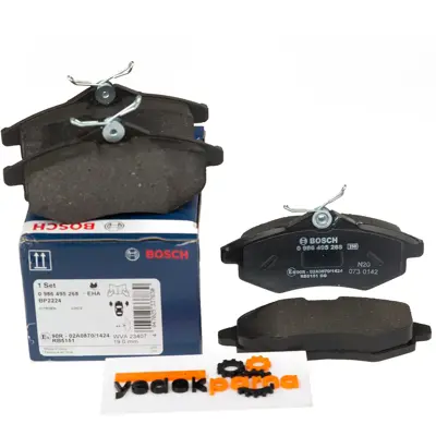 BOSCH 0986495268 On Fren Balatası C2 C3 C3 Plurıel 1.1 1.4ı 1.6hdı 03> 425369, 425384, E172285