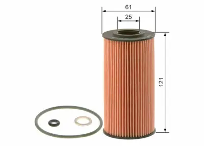BOSCH 09864B7027 Yag Filitresi Accent Era 1,5 Crdı 2006 - Getz 1,5 Crdı 2006 - 263202A002