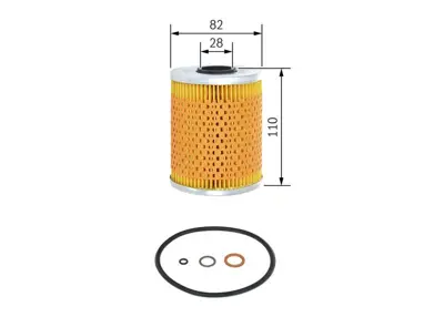 BOSCH 1457429264 Yag Filitresi Bmw E36 E46 M3 E85 E86 M 11421730389