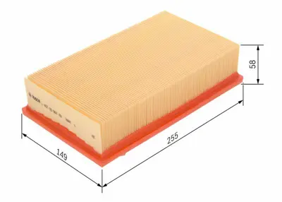 BOSCH 1457429964 Hava Filitresi Bmw E28 E30 E32 E34 E36  13721734682