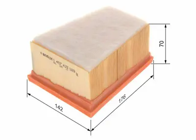 BOSCH 1457433529 Hava Filitresi 7701045724, 8200431051, 165463164R, 165468470R, 225241229, 820043105, 8200431054, 1654600QAA, 1654600Q1D, 1654600Q3G