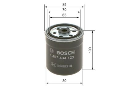 BOSCH 1457434123 Yakıt Filitresi Mercedes 190 W201 8893 W202 9300 W124 8993 W210 9699 W461 97 Sprınter 9500 , Ssangyong Korando 96-98 A6010901452