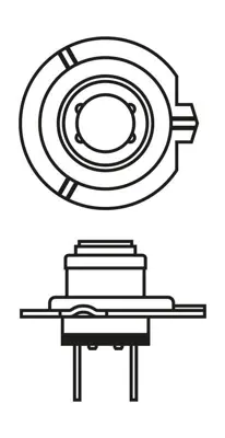 BOSCH 1987301012 Ampül H712V55W