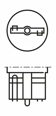 BOSCH 1987301033 Ampül 12V, 5W, W5W, W2.1X9.5D, 1987301033, 1987301033