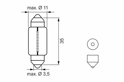 BOSCH 1987301501 Ampül 1987301501
