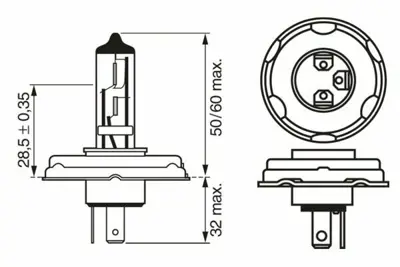 BOSCH 1987302021 Far Ampüü 1987302021
