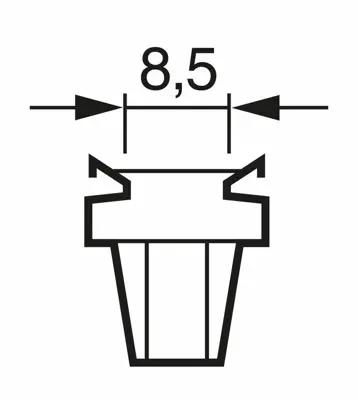 BOSCH 1987302219 Ampül 2721MF
