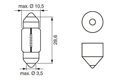 BOSCH 1987302227 Ampül 6438