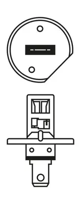 BOSCH 1987302411 Ampül H170W24V