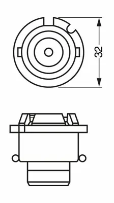 BOSCH 1987302852 Ampul D2r 4300k Xenon Eco 1987302852