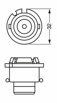 BOSCH 1987302910 Ampul - Xenon White Hıd - D2s - 35 W - P32d-2 1987302910