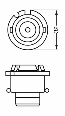 BOSCH 1987302910 Ampul - Xenon White Hıd - D2s - 35 W - P32d-2 1987302910