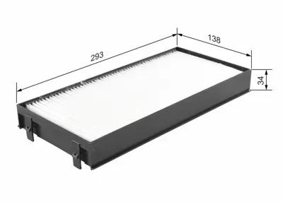 BOSCH 1987432219 Kabın Filitresi 64316945585