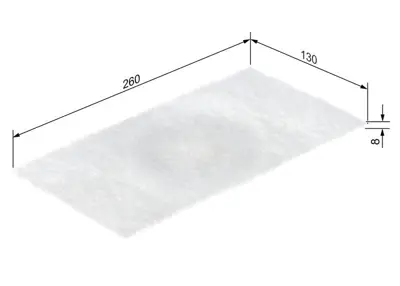 BOSCH 1987435094 Dahılı Fıltre Crafter  Sprınter 216 Sprınter  224 Sprınter  316 Ngt Sprınter  316 Sprınter  324 Sprı 2E0819637, A0018358747