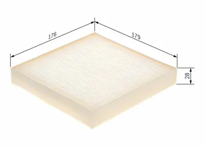 BOSCH 1987435134 Polen Filitresi 97133G6000