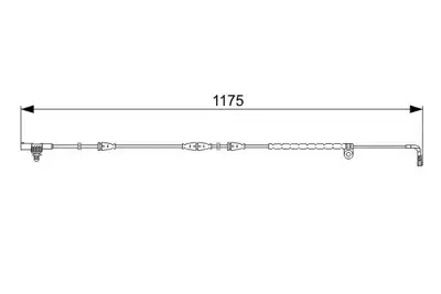 BOSCH 1987473032 On Balata Fısı Land Rover Dıscovery Iıı 4.4 2.7td SEM000024