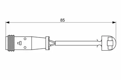BOSCH 1987473038 Arka Balata Fısı Crafter Sprınter 906 907 06> 9065401317