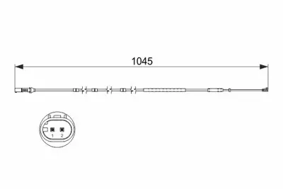 BOSCH 1987474551 Fren Balata Fısı Arka Bmw 1-F20 F21-2-F23 F22 F87-3-F30 F80 F3-4-F33 F83 F32 F82 F36 34356792292