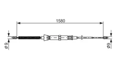 BOSCH 1987477806 El Fren Telı 6Q0609721M