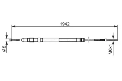 BOSCH 1987477820 Fren Bakim Ve Tamır Ürünlerı 34411165699, 34416751843, 6751843