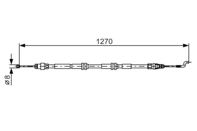 BOSCH 1987482014 Fren Bakim Ve Tamır Ürünlerı 7H8609701G