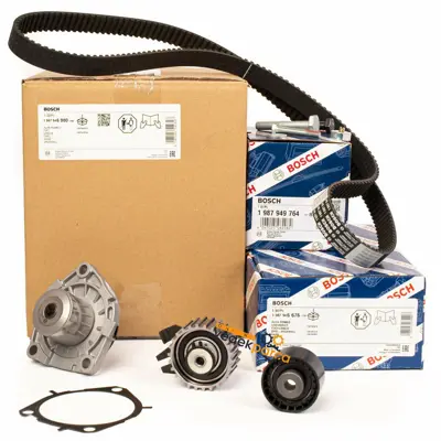 BOSCH 1987946980 Triger Eksantrik Gergi Seti Devirdaimlı Vectra C Z19dt Z19dtl Brava Bravo Marea Doblo 1.9jtd 5636743, 5636745, 636317, 636438, 636439, 636685, 636931, 93178807, 93178812, 93178816