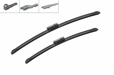 BOSCH 3397014123 Aerotwin Multiclip Silecek Seti - [550-450 Mm] Bmw 114 D  114 İ  116 D  116 D Efficientdynamics  82B998002, 8P7955426A, 8V1955426, 8V1998002A, 8V1998002B, 61610415882, 61612147361, 61612163749, 61612219147, 61612349870