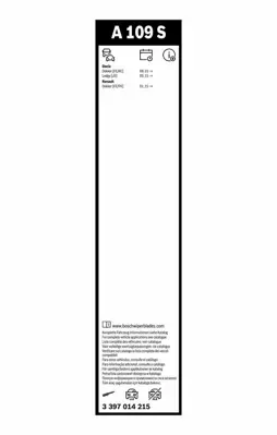 BOSCH 3397014215 Silecek Supurgesı Takım Aerotwın [550 - 400 Mm] 288954625R