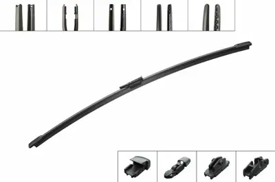 BOSCH 3397016509 Am40h Silecek Seti Arka Multı Adaptor 400mm A4 A6 C5 Caddy3-4 Fabıa Leon Octavıa 5JA955425, 3T9955425, 7E0955425A, 294001612, 294001611, 1Z5955425, LWCR16G, 16BPCSMS, 5E9955425, 574615