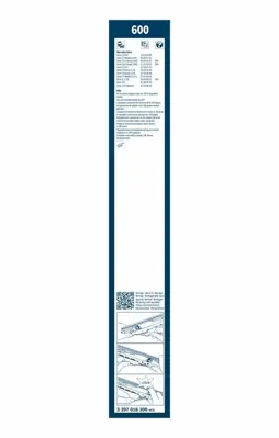BOSCH 3397018300 Silecek Supurgesı 600mm W201 W202 W124 A1248200945