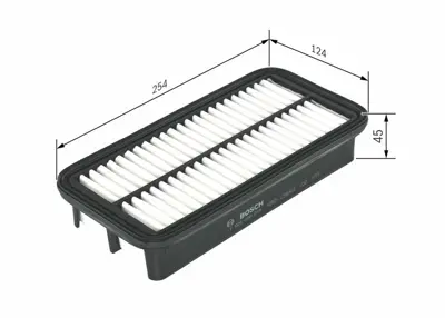 BOSCH F026400016 Hava Filitresi Hyundaı Getz 1.5 Crdı 2002-> 281131C000