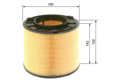 BOSCH F026400425 Hava Filitresi 8W0133843C