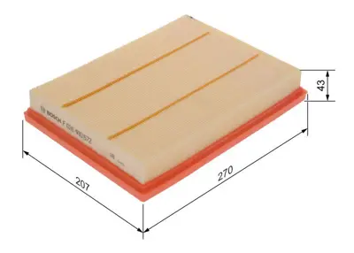 BOSCH F026400672 Hava Filitresi JX619601AA